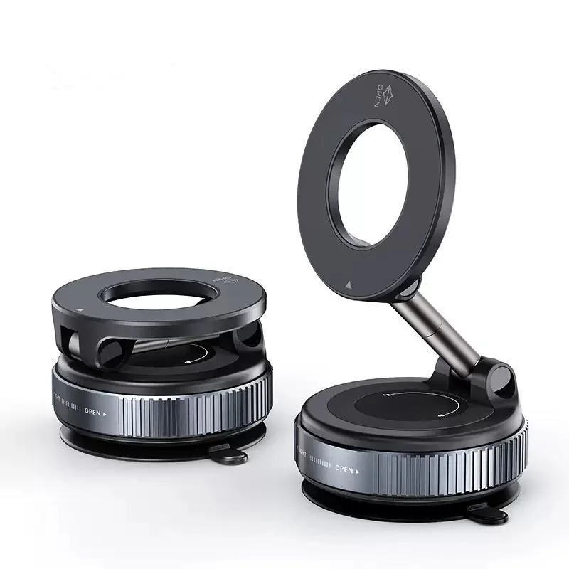 Magnetic Vacuum Suction Car Phone Mount